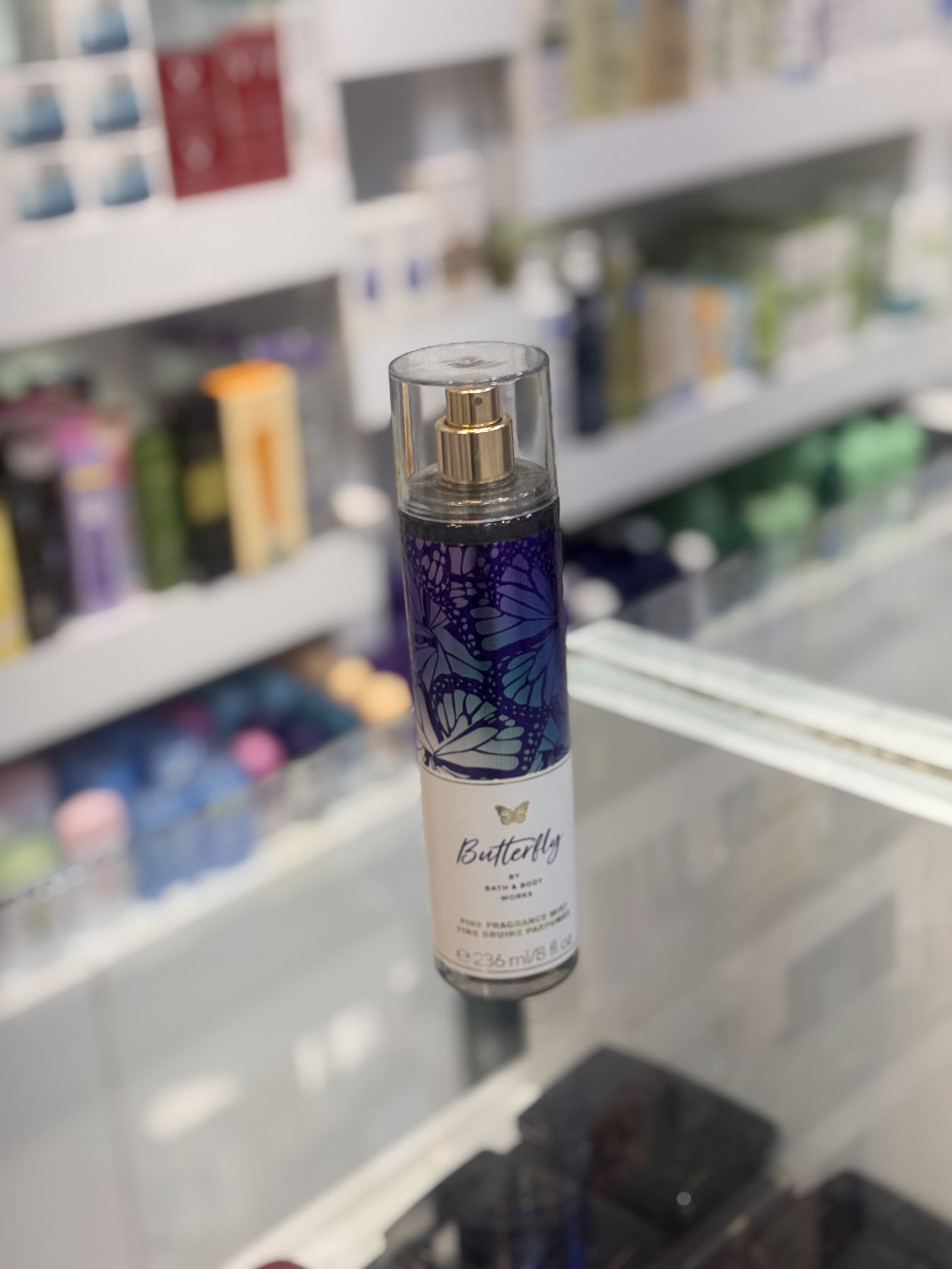 بادی میست و اسپری بدن معطر بث اند بادی مدل Butterfly از Bath & Body Works