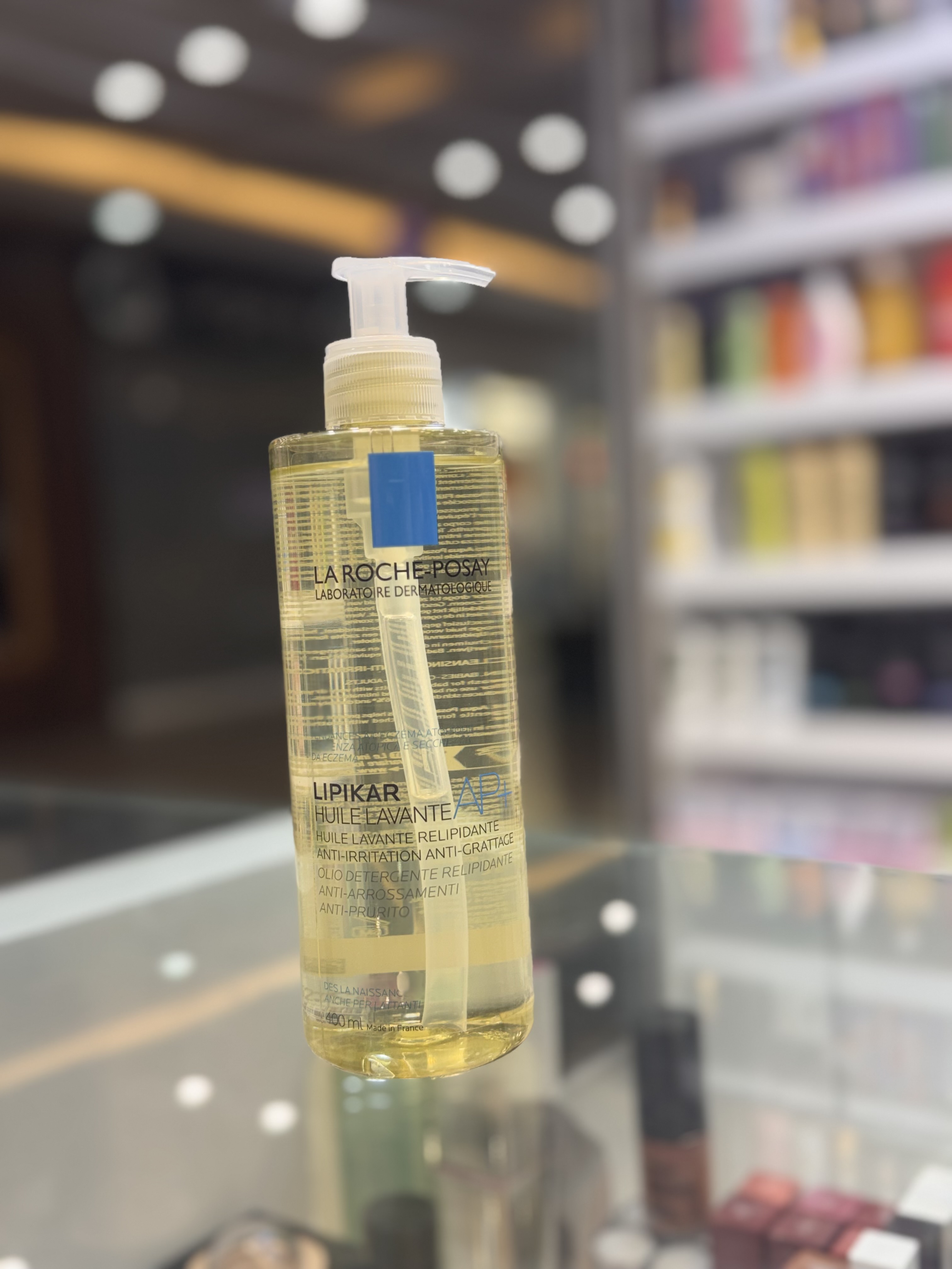 روغن شوینده لاروش پوزای Lipikar Huile Lavante AP+ حجم 400 میل