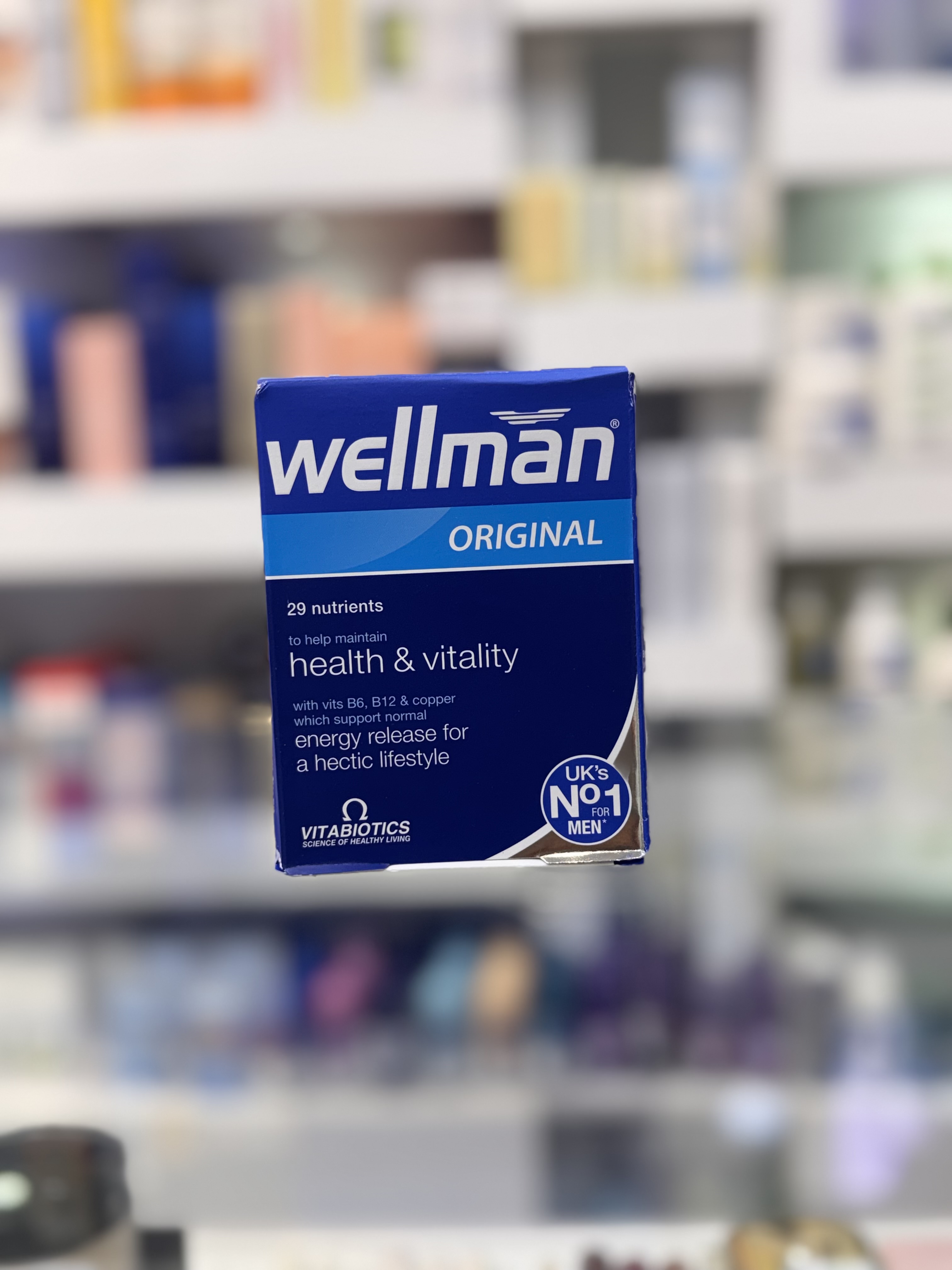 قرص ول من اورجینال ویتابیوتیکس Wellman Original | مولتی ویتامین تخصصی آقایان
