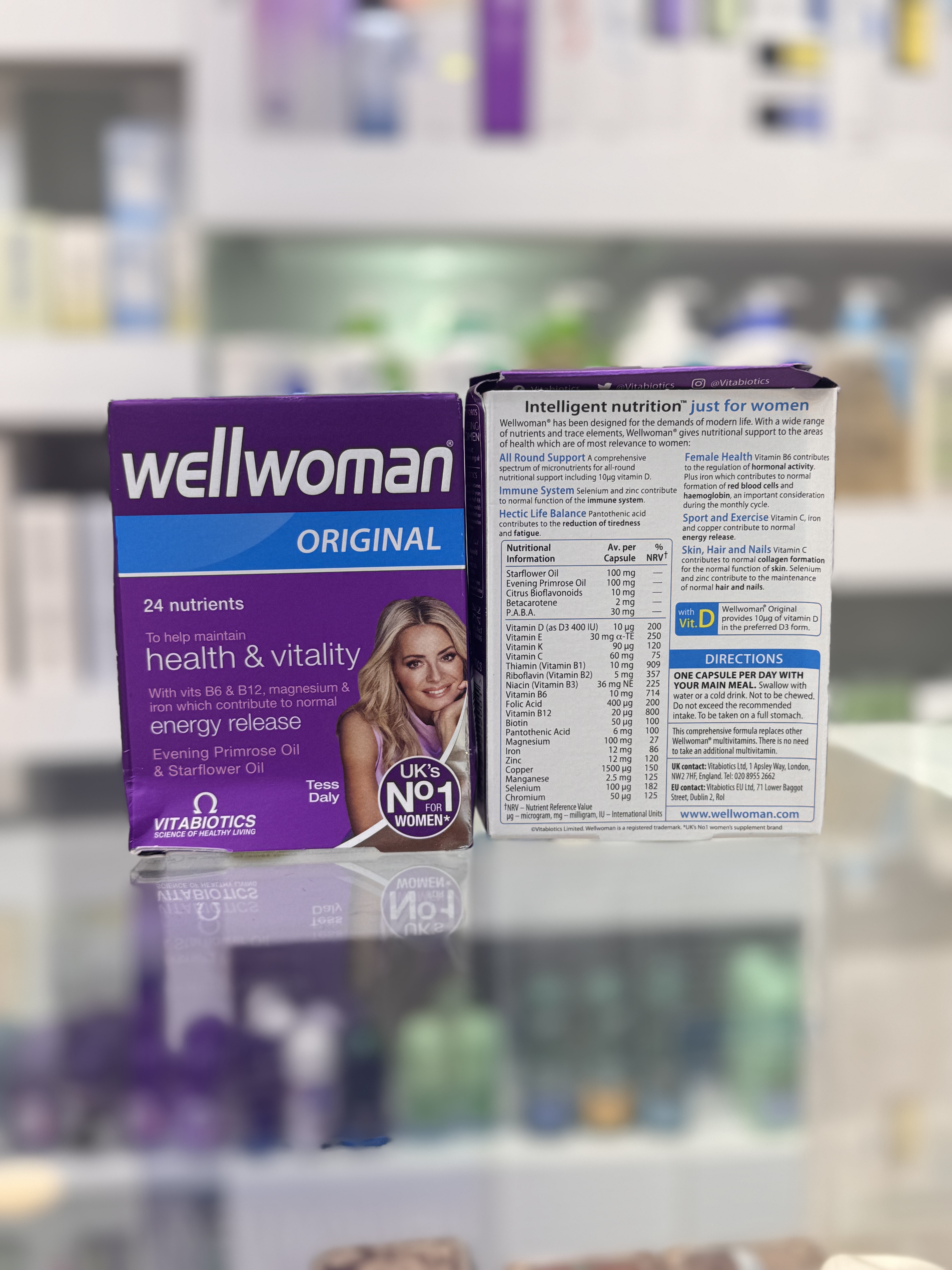 قرص ول وومن اورجینال ویتابیوتیکس Wellwoman Original | مولتی ویتامین تخصصی بانوان