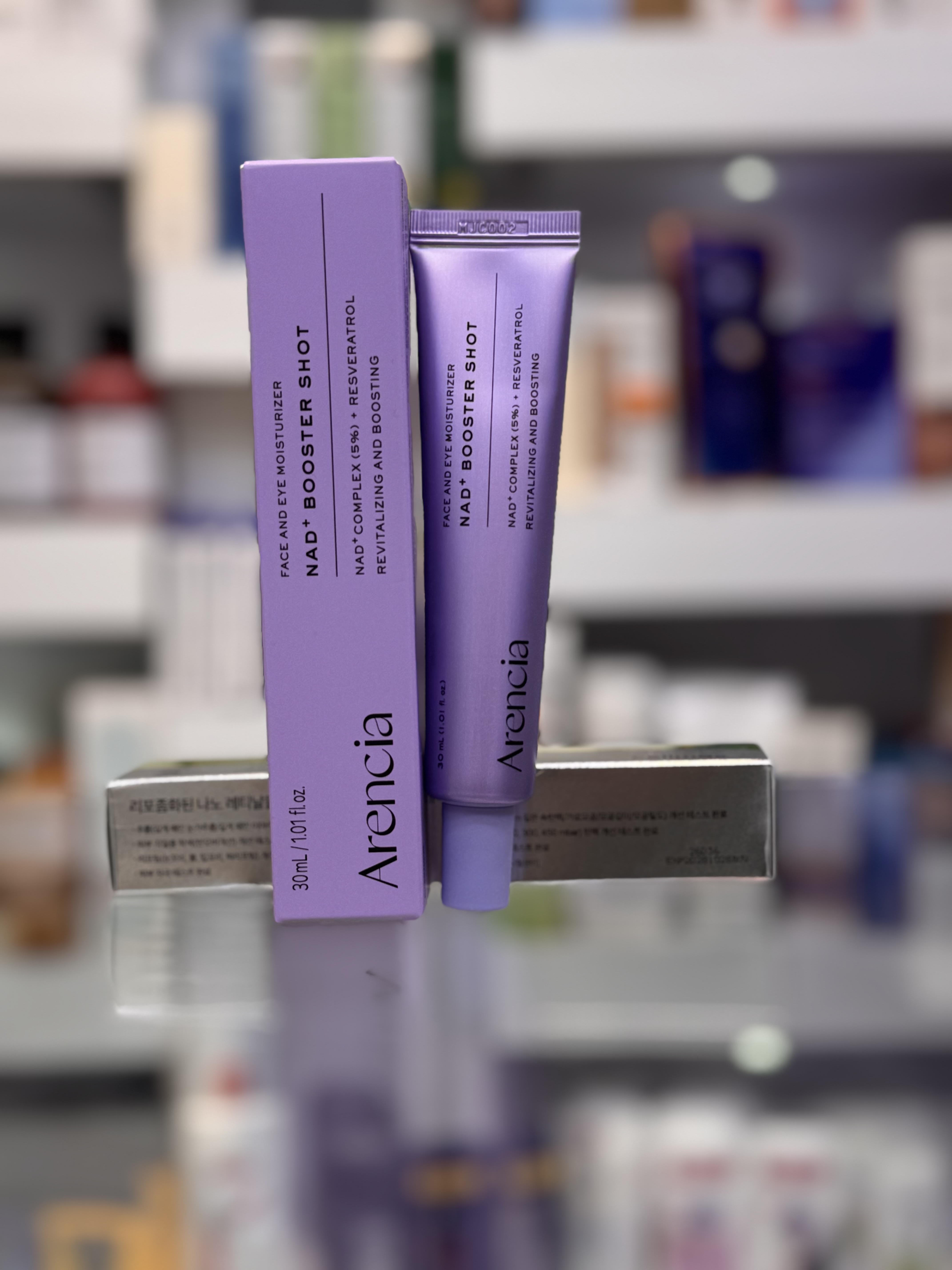 کرم بوستر ضد چروک آرسنیا NAD+ Booster Shot حاوی 5% NAD+ Complex و رسوراترول 30ml