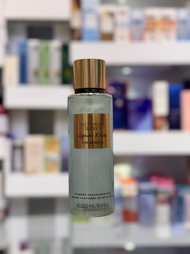 اسپری بدن ویکتوریا سکرت Aqua Kiss Shimmer حجم 250 میلیلیتر