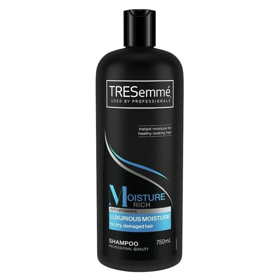 شامپو TRESemmé Moisture Rich با ویتامین E مخصوص موهای خشک و آسیب‌دیده – ۷۵۰ میلی‌لیتر