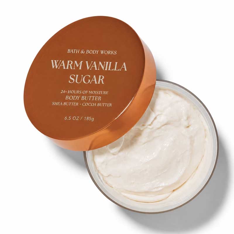 بث اند بادی کره بدن وارم وانیلا شوگر | BATH & BODY WORKS WARM VANILLA SUGAR BODY BUTTER