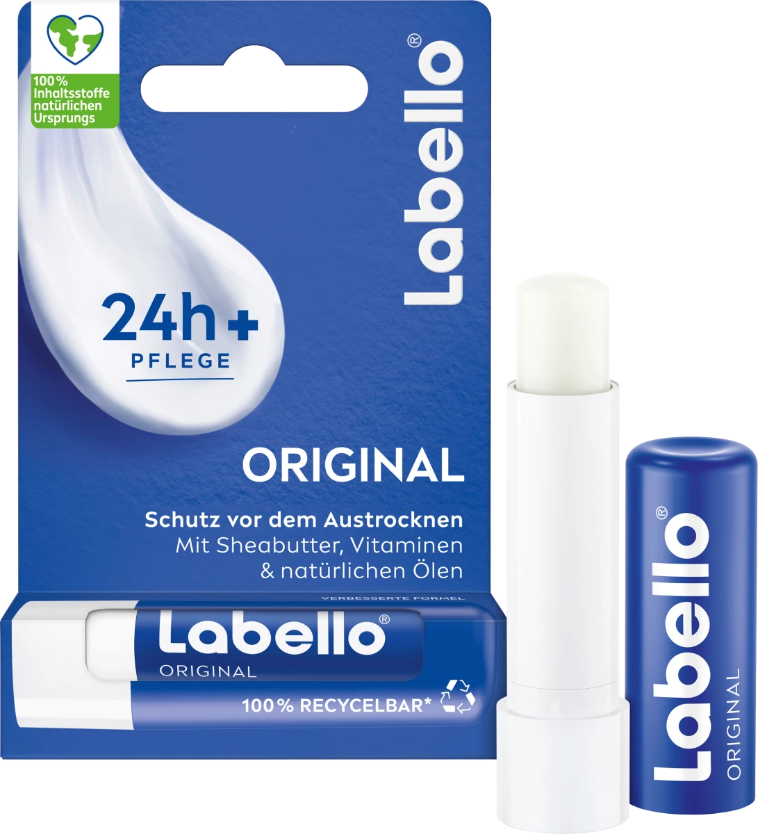 بالم لب لبلو مدل اورجینال LABELLO ORIGINAL LIP CARE BALM