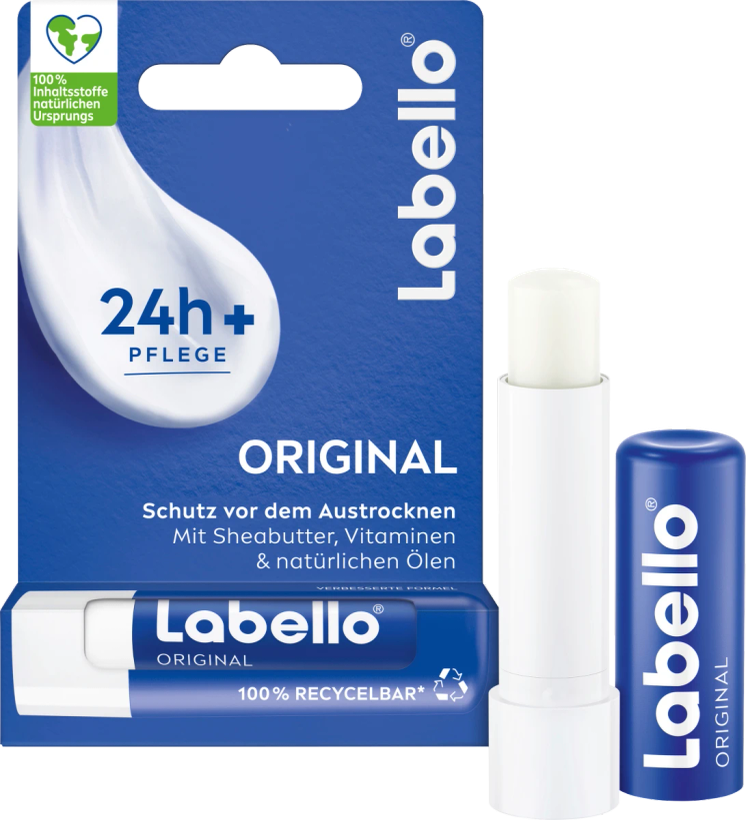 بالم لب لبلو مدل اورجینال LABELLO ORIGINAL LIP CARE BALM