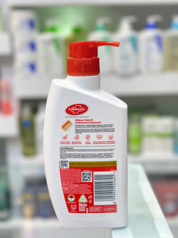 شامپو بدن ضدباکتری لايفبوي Total 10 Germ Expert | تقویت سد دفاعی پوست