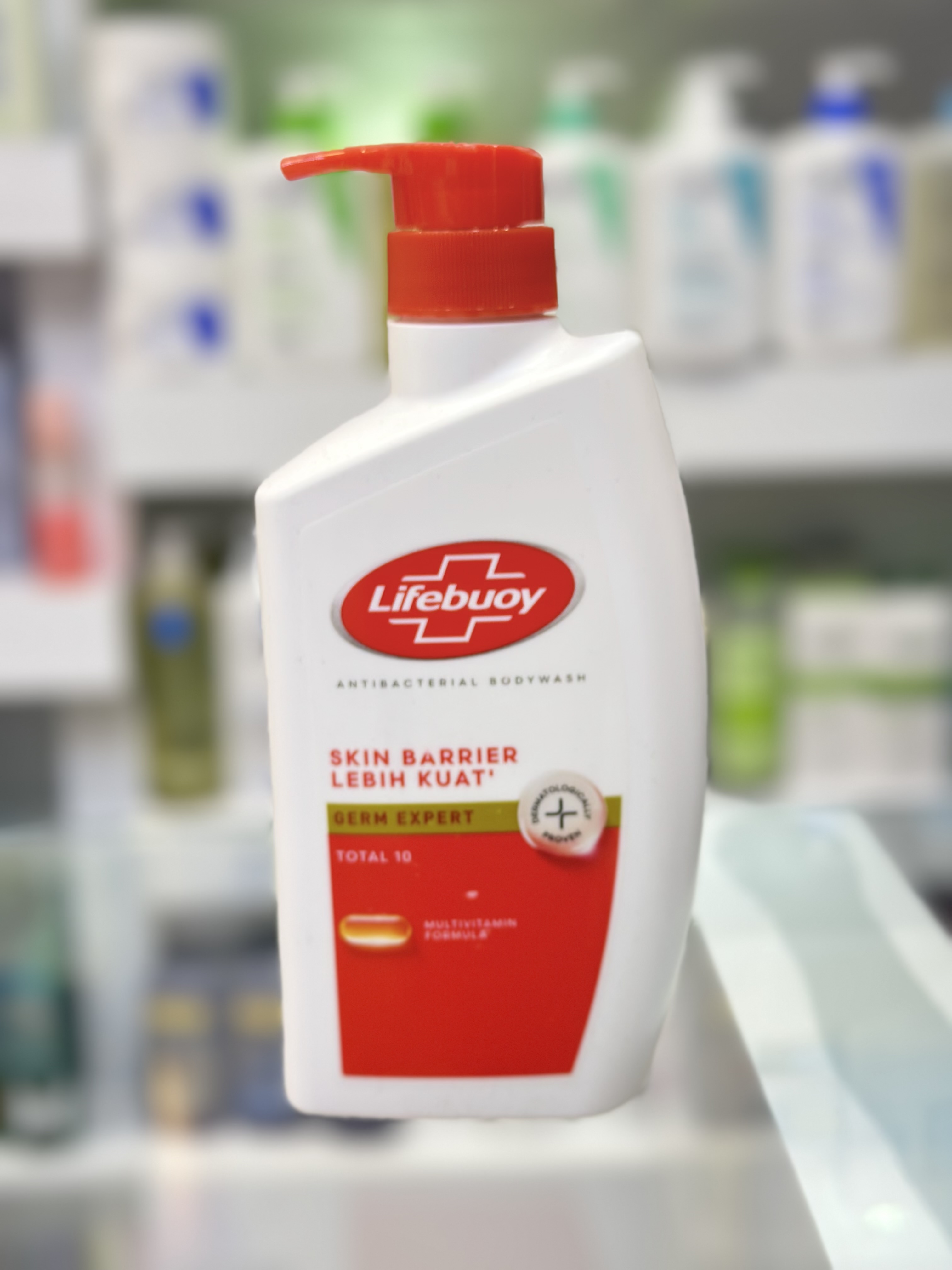 شامپو بدن ضدباکتری لايفبوي Total 10 Germ Expert | تقویت سد دفاعی پوست