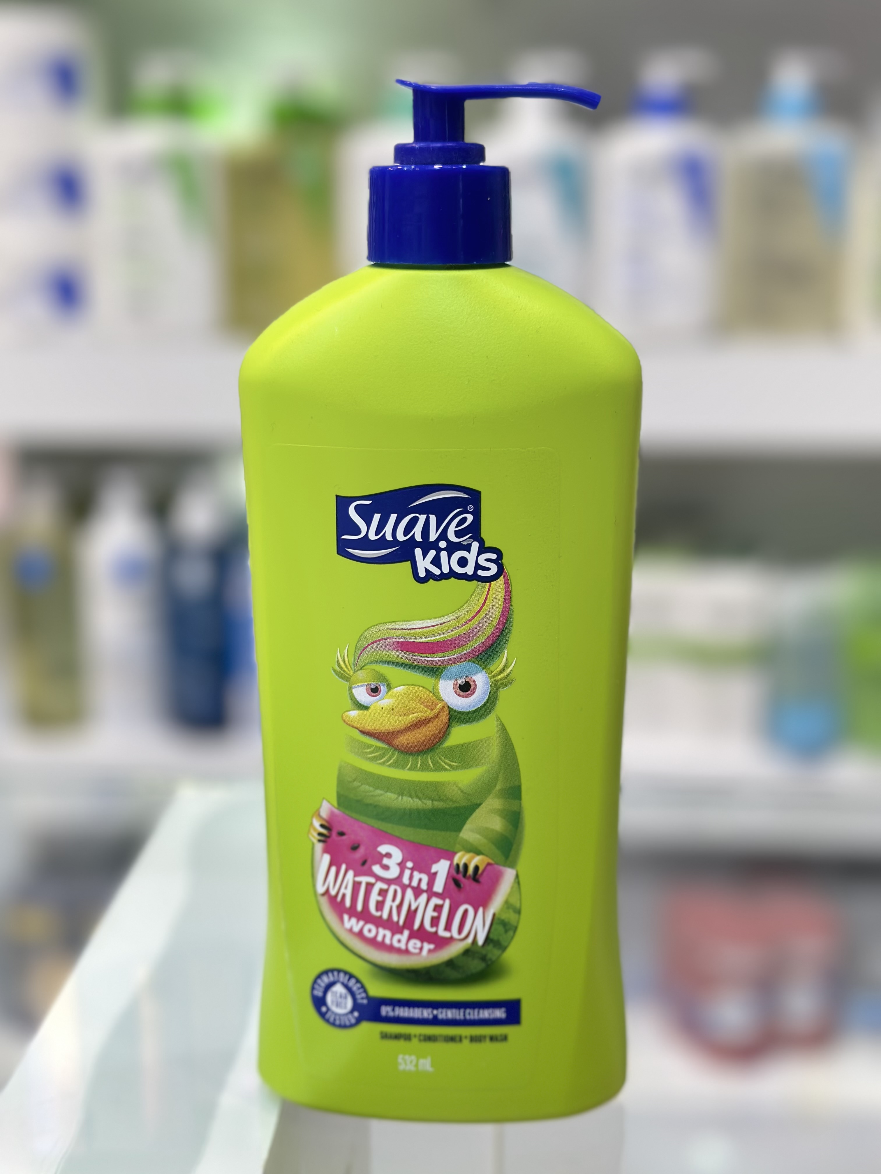 شامپو، نرم‌کننده و شامپو بدن کودک Suave Kids Watermelon Wonder 3 در 1