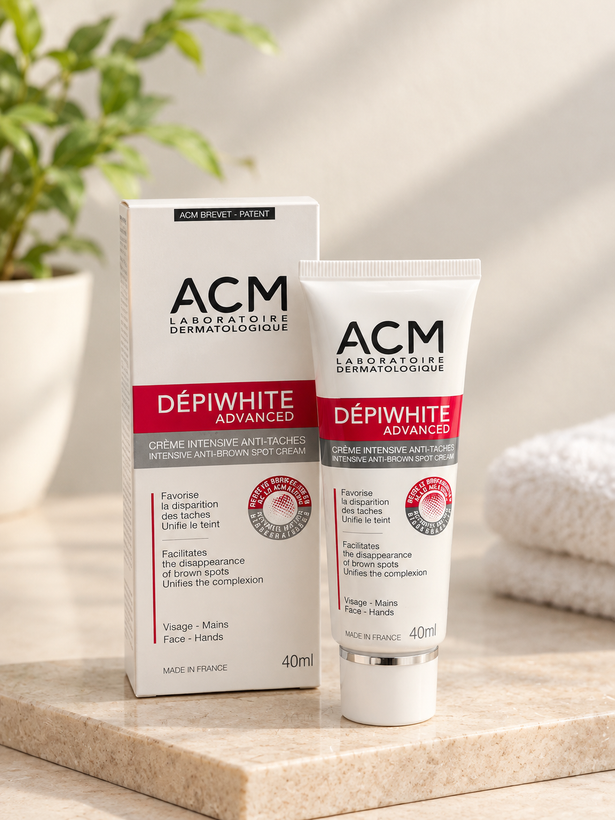 کرم ضدلک قوی ایسیام دپیوایت ادونسد مناسب صورت و دست حجم ۴۰ میلیلیتر | ACM Dépiwhite Advanced