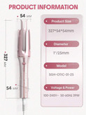 فرکننده مو شیگلم مدل SGH-OTIC-01-25 قطر ۲۵ میلیمتر