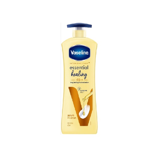 لوسیون بدن وازلین 48 ساعت ESSENTIAL HEALINGحجم ۷۲۵میل
