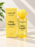 بادی میست وانیلی مدیکیوب Glow Vanilla حجم ۲۵۰ میل | رایحه شیرین و جذاب